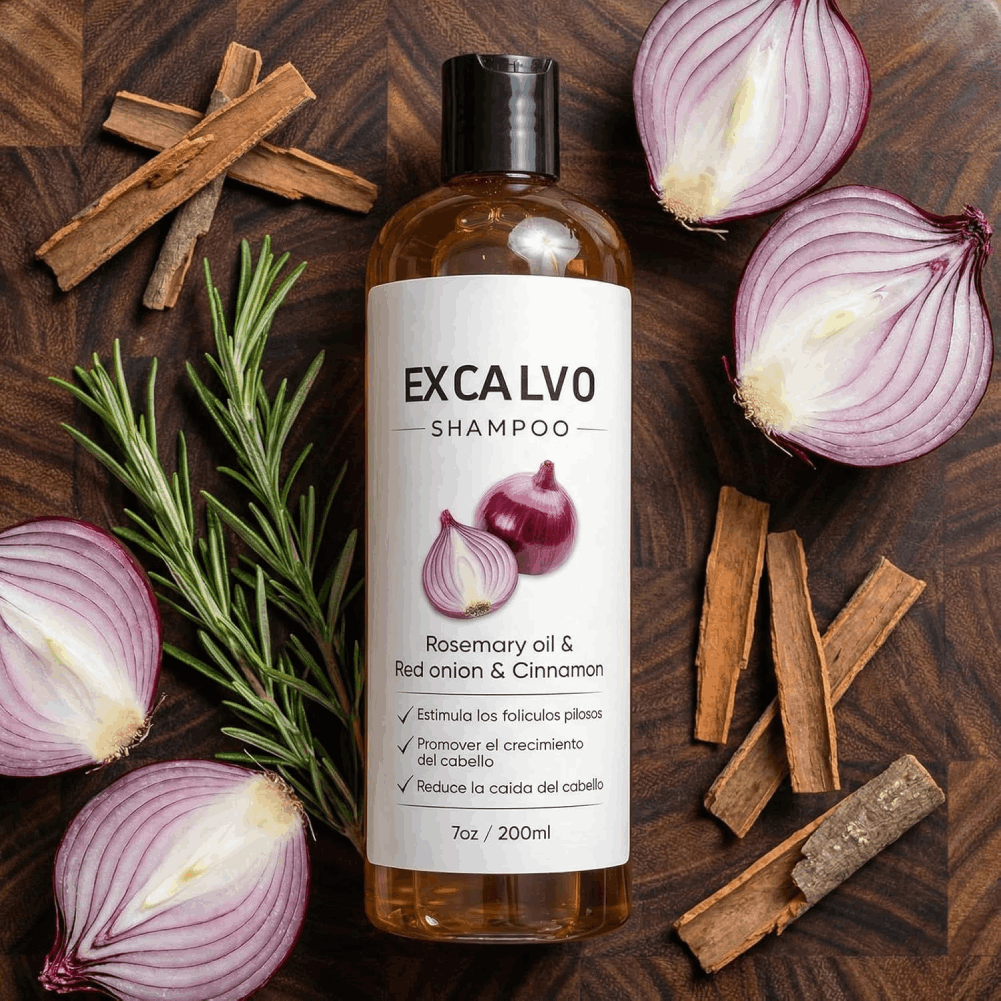 Purple Toning Shampoo - 200ml Rosemary & Red Onion Anti