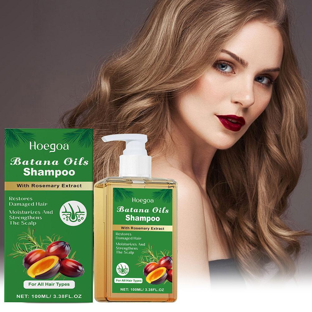 Rosemary Hair Oil - Batana Oil & Rosemary Shampoo, 100ML