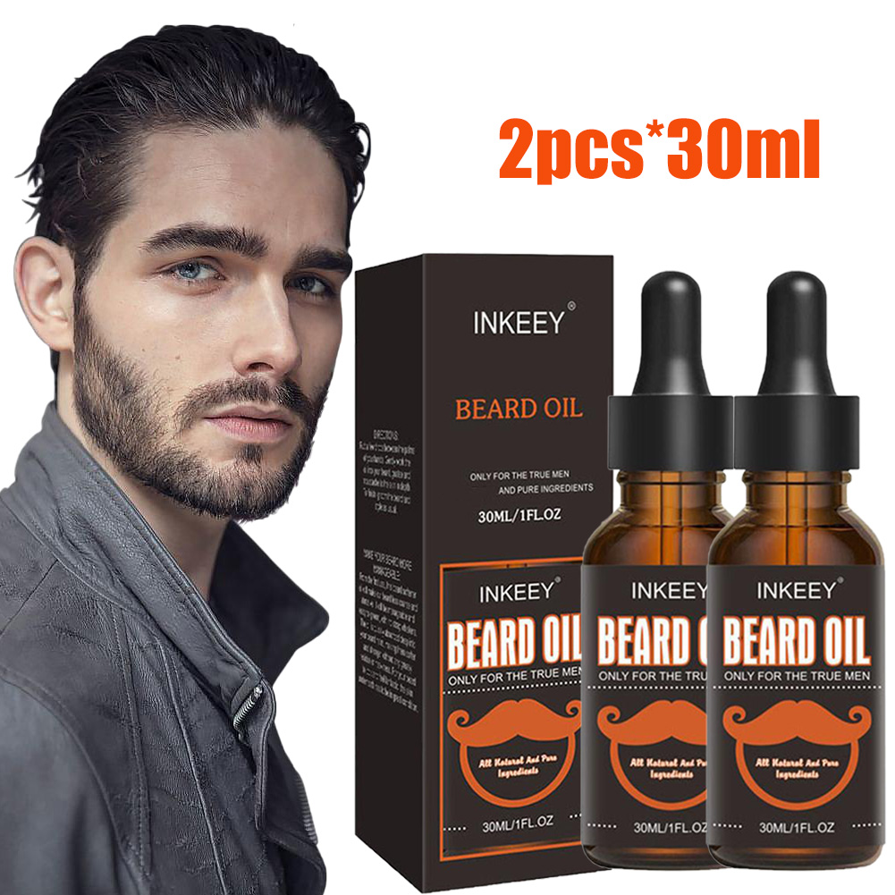 Hair Care Natur - 2PCS Beard Care Oil For Men
