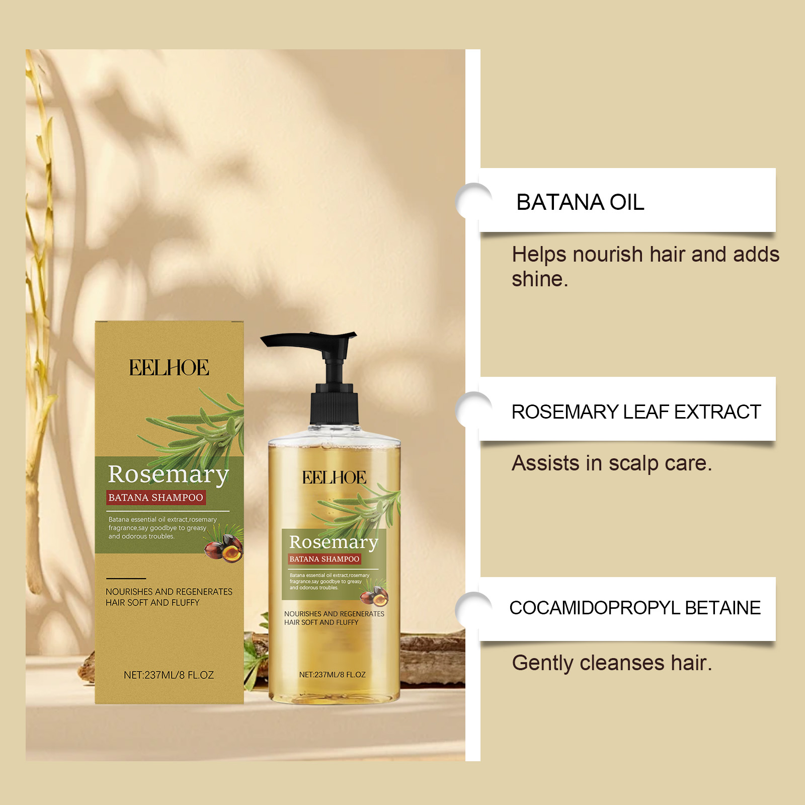 Batana Rosemary Essential Oil  - огляд і ціна Rosemary Hair Oil