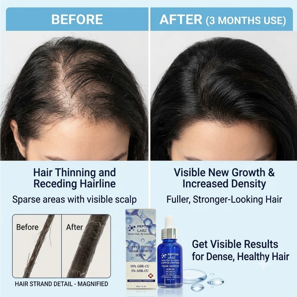 Hair Growth Essence Copper Pep - огляд і ціна Hair Care Vegan