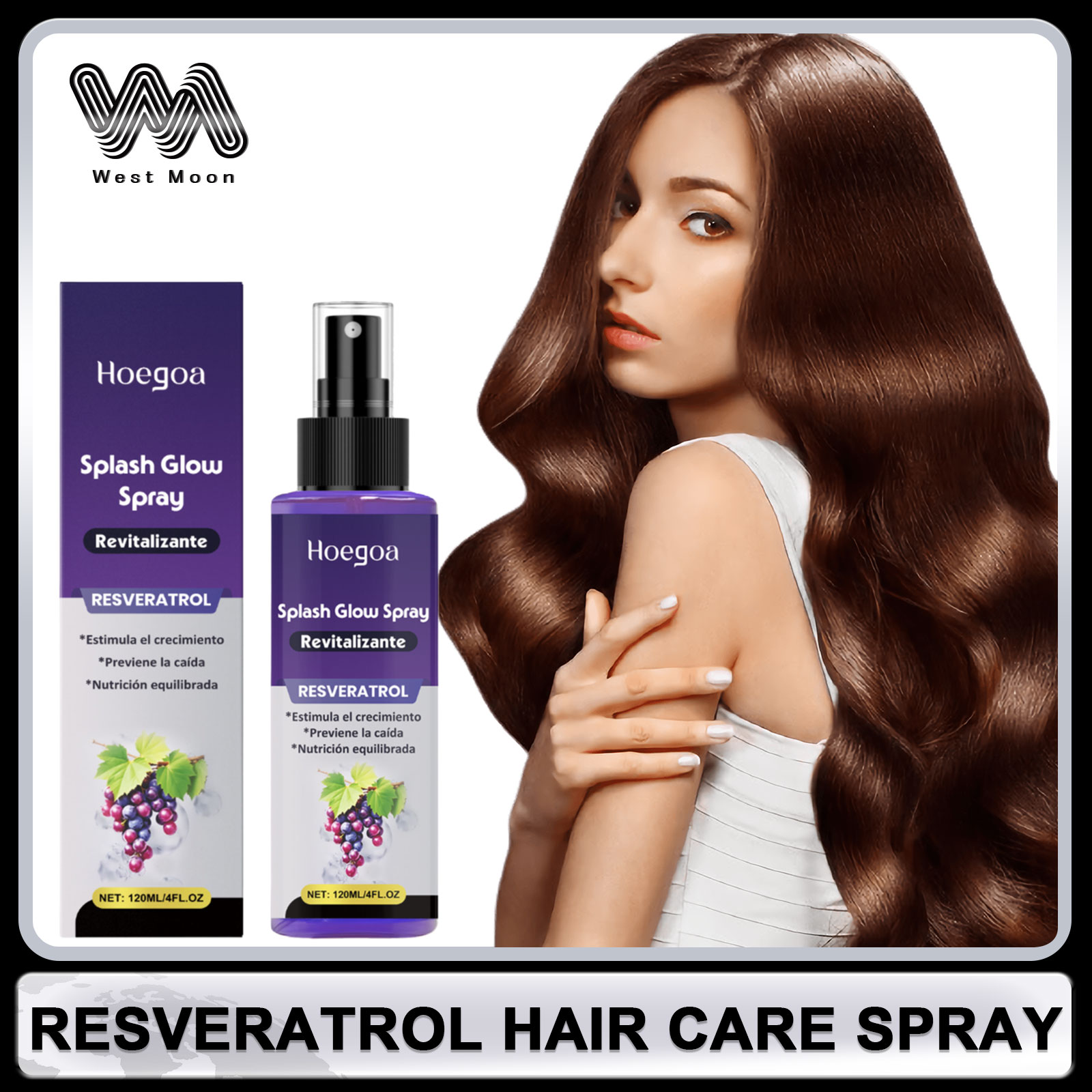 Resveratrol Hair Care Spray An - огляд і ціна Hair Care Natur