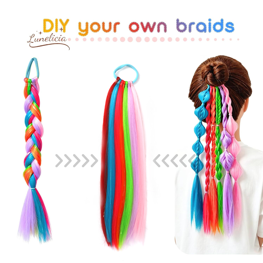 16/20Inch Colorful Tie In Brai - огляд і ціна Crochet Braiding Hair