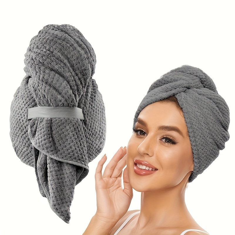 Microfiber Hair Towel Extra La - огляд і ціна Hair Turban Towel