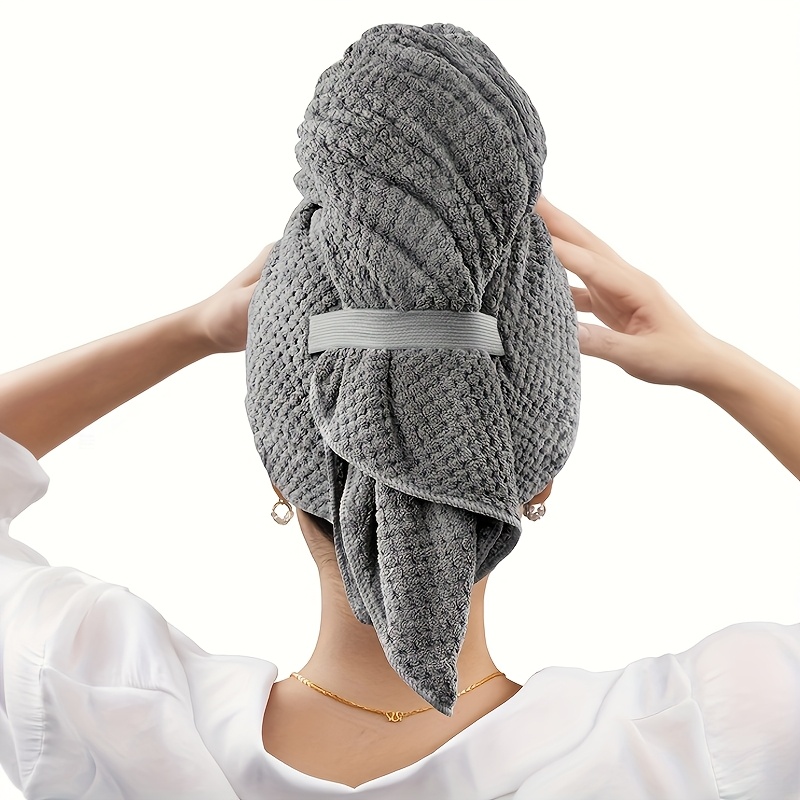 Microfiber Hair Towel Extra La - огляд і ціна Hair Turban Towel
