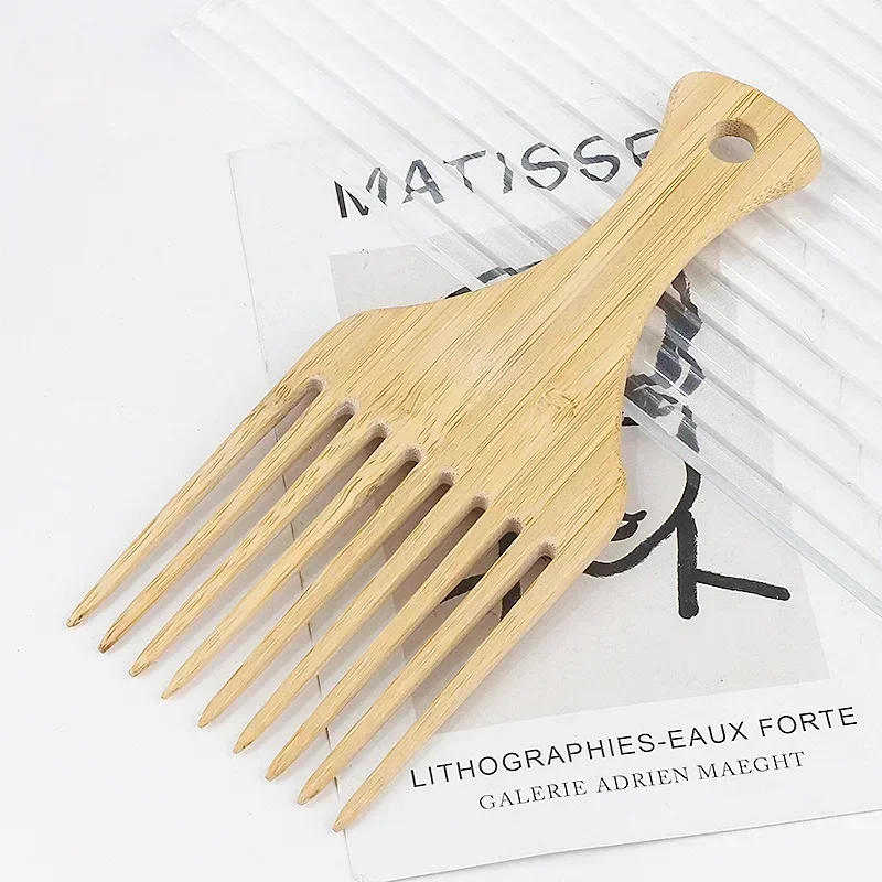 1Pcs Natural Bamboo Wooden Hai - огляд і ціна Bamboo Hair Brush