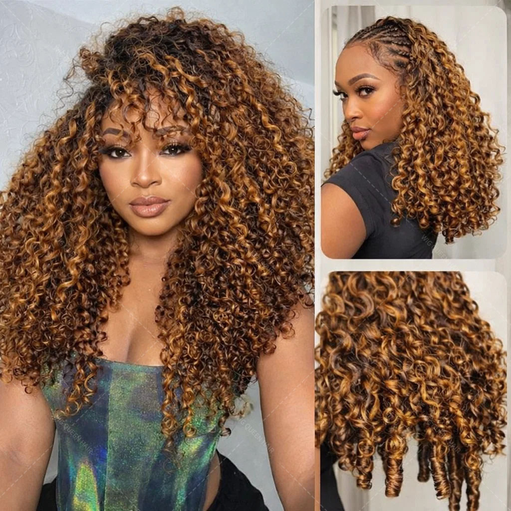 P427 Highlight Burmese Curly F - огляд і ціна Crochet Braiding Hair
