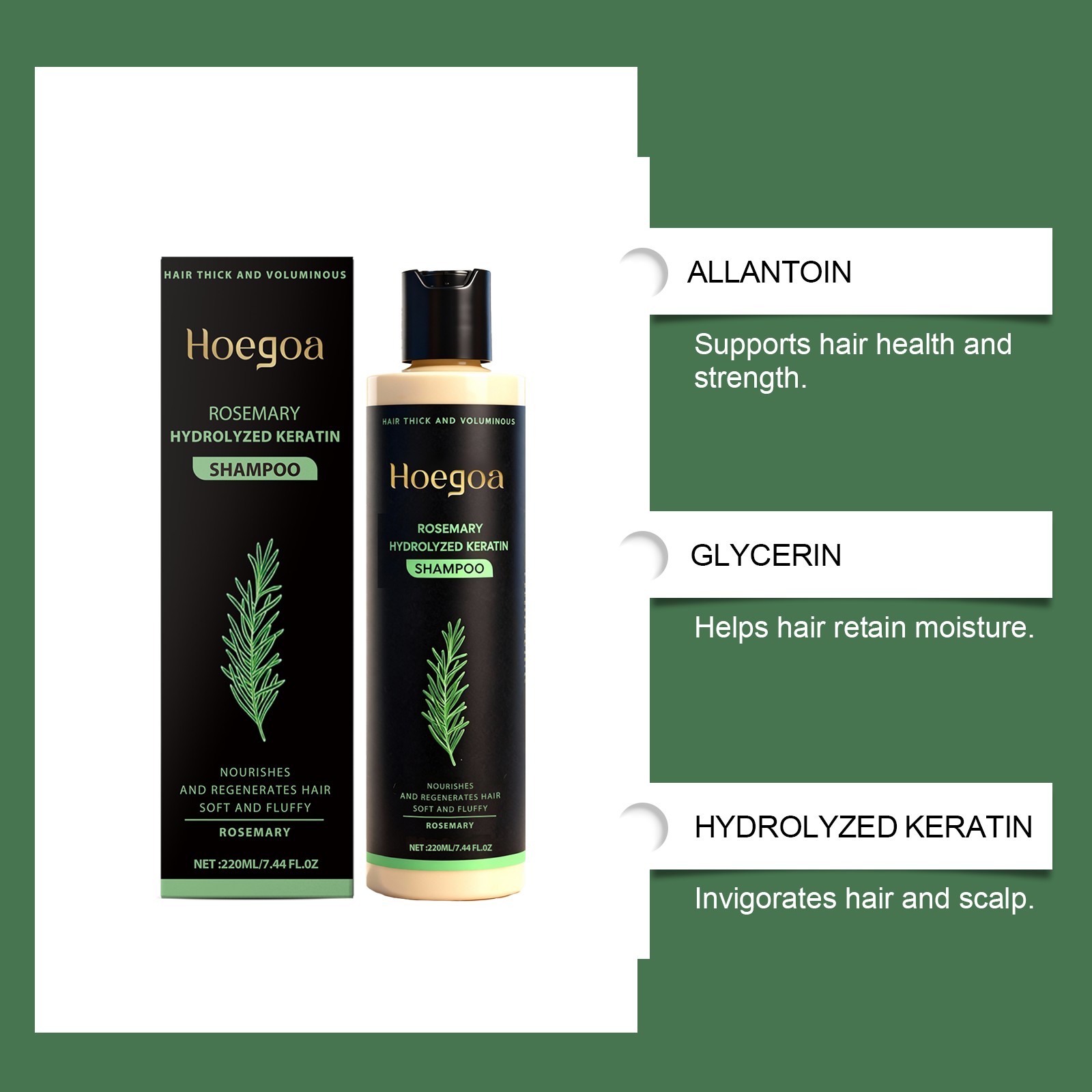 Rosemary Hair Shampoo Natural  - огляд і ціна Rosemary Hair Oil