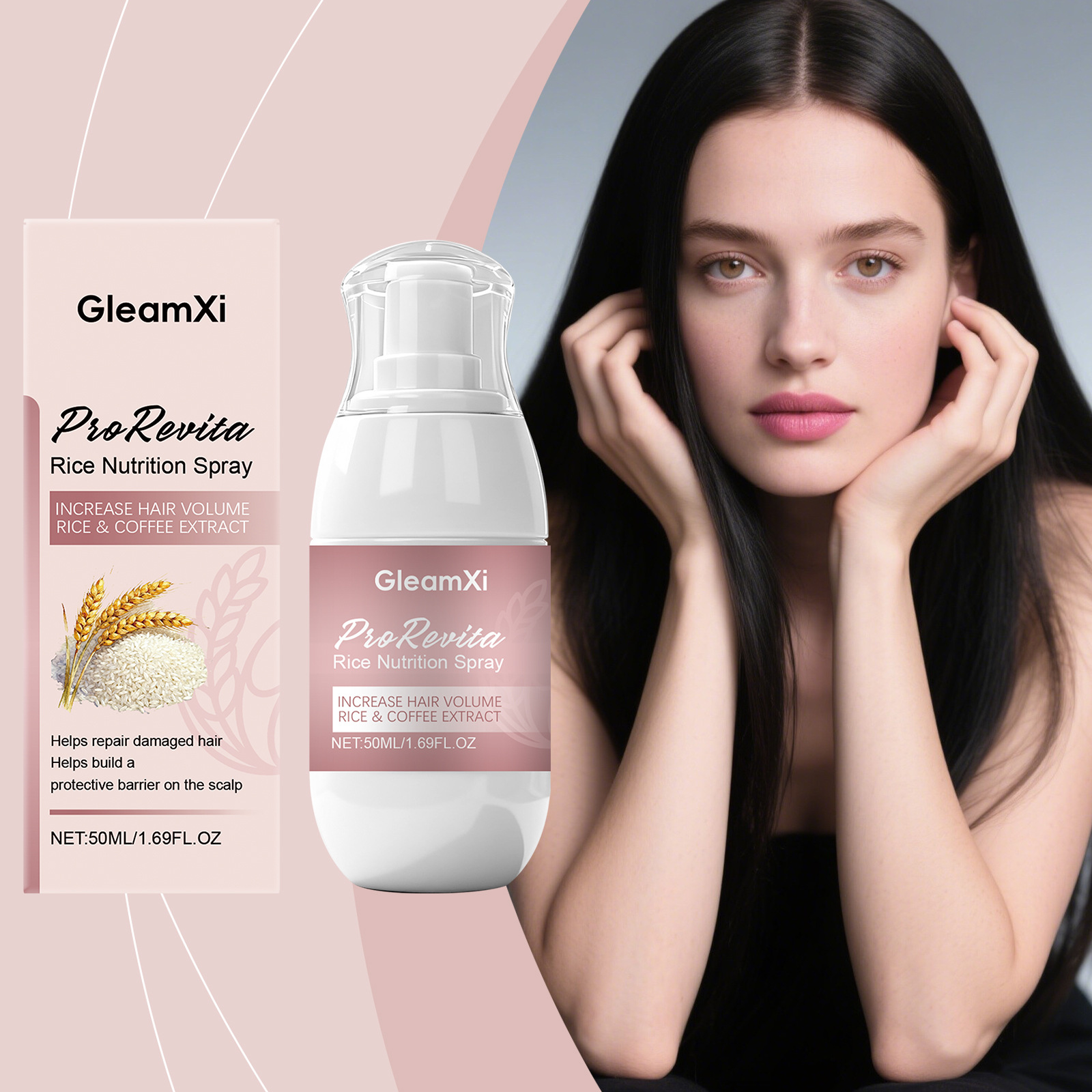 Rice Water Hair Spray Hair Gro - огляд і ціна Hair Care With Rice Water
