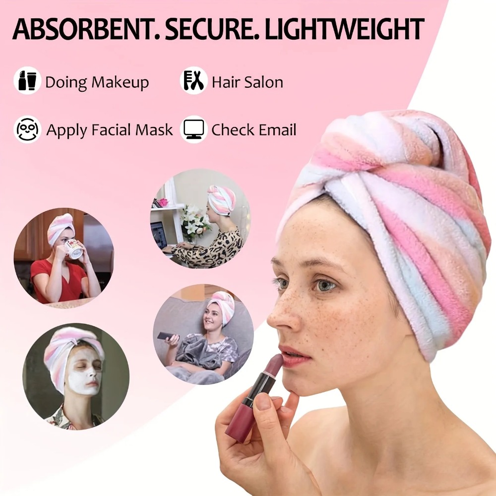 Ultra Absorbent Quick Dry Hair - огляд і ціна Hair Turban Towel