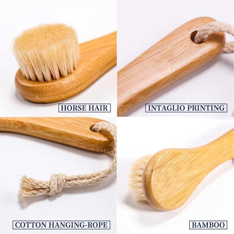 Beauty Skin Care Brush Face Cl - огляд і ціна Bamboo Hair Brush