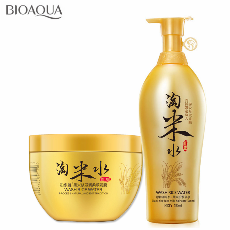 BIOAQUA Tradition Wash Rice Wa - огляд і ціна Hair Care With Rice Water
