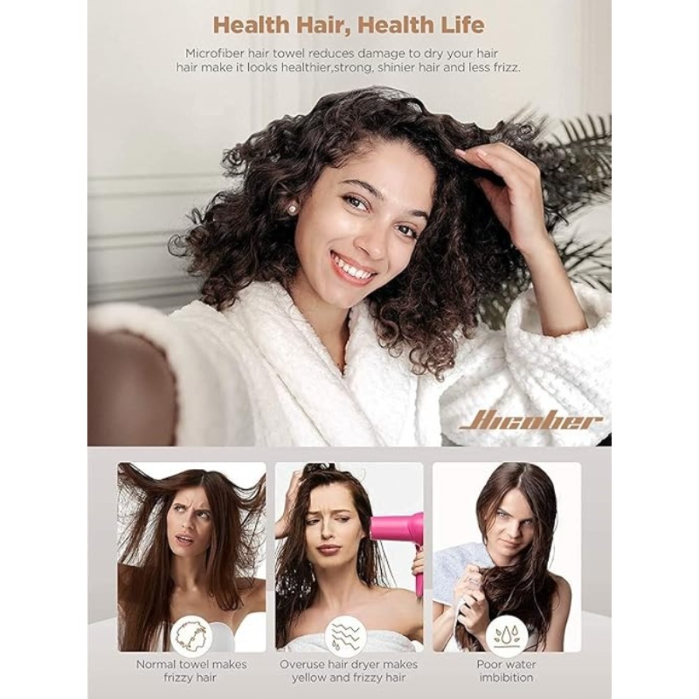 Quick Dry Hair Towel Wrap Anti - огляд і ціна Hair Turban Towel