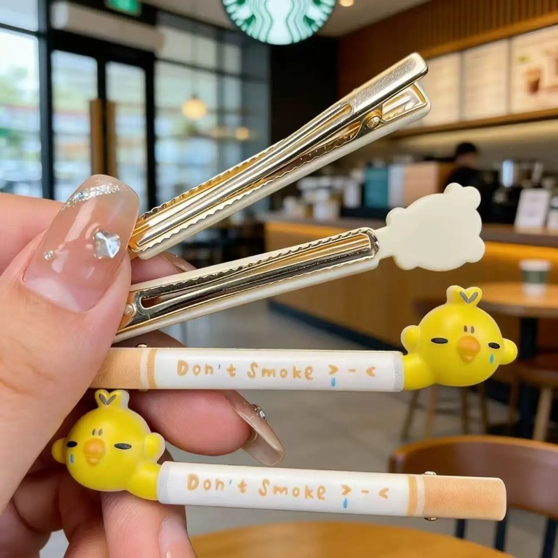 Crying Chick Hair Clips Cartoo - огляд і ціна Hair Care Vegan