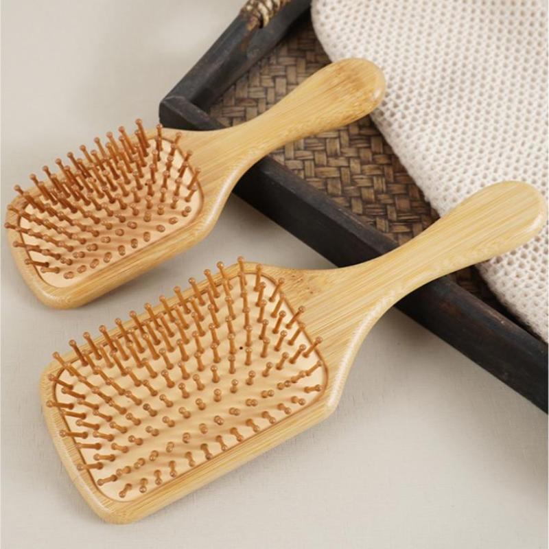 {MAX-66} Natural Bamboo Paddle - огляд і ціна Bamboo Hair Brush
