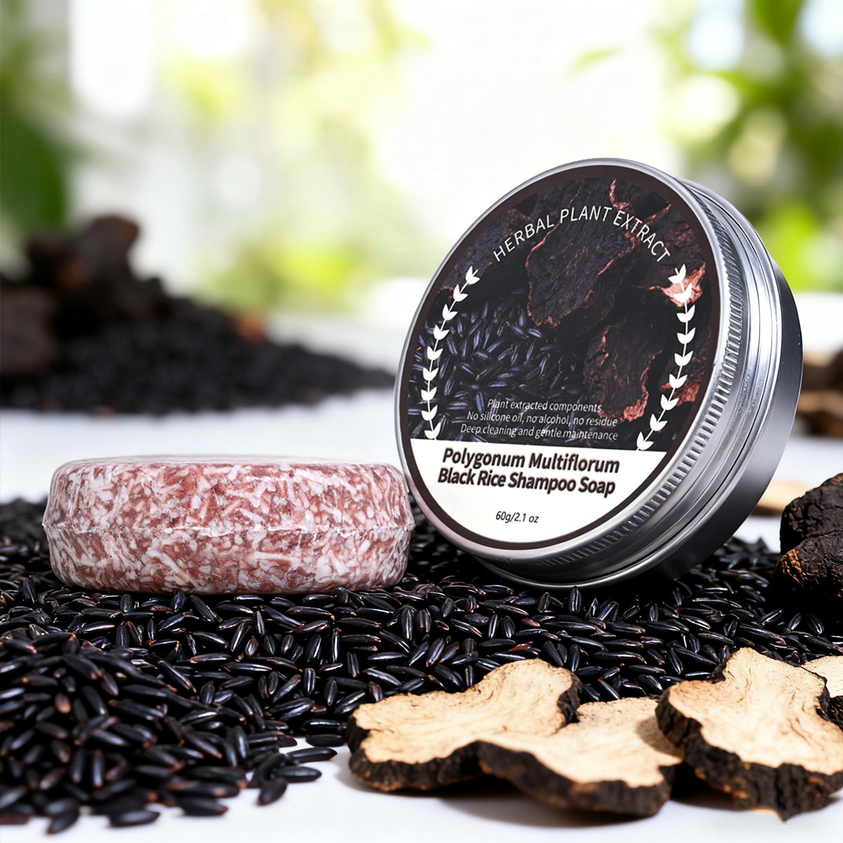 Natural Plant Polygonum Multif - огляд і ціна Hair Care With Rice Water