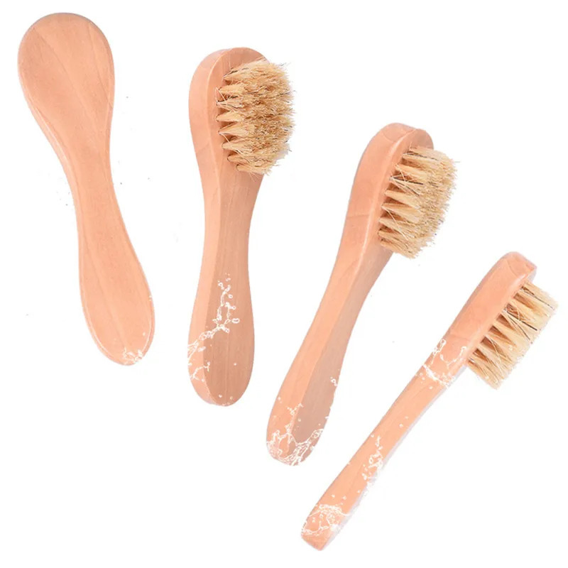 1-6Pcs Exfoliating Brush Facia - огляд і ціна Bamboo Hair Brush