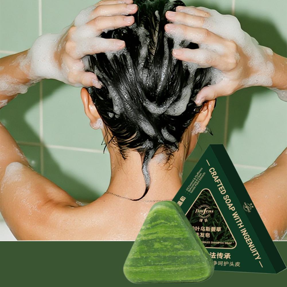 1/3 Pack Triangle Shampoo Bar, - огляд і ціна Hair Care With Rice Water