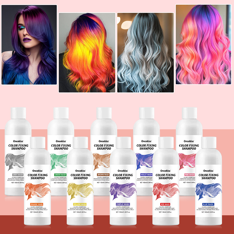 1PC Semi-Permanent Hair Dye Sh - огляд і ціна Purple Toning Shampoo