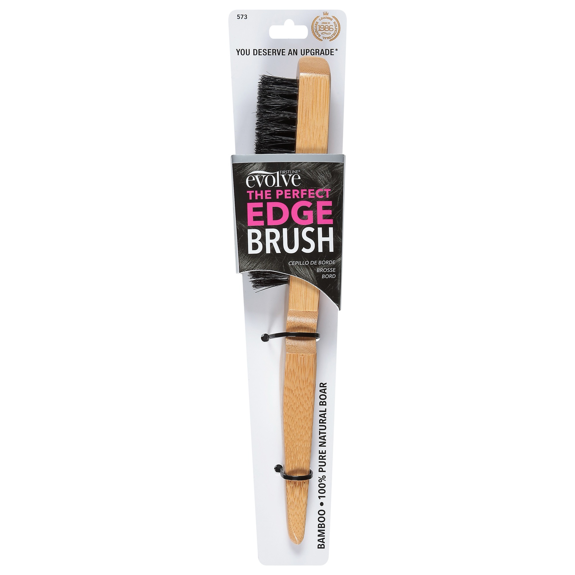Bamboo Edge Hair Brush With Sm - огляд і ціна Bamboo Hair Brush