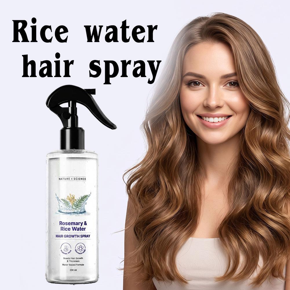 Rosemary Rice Water Hair Spray - огляд і ціна Hair Care With Rice Water