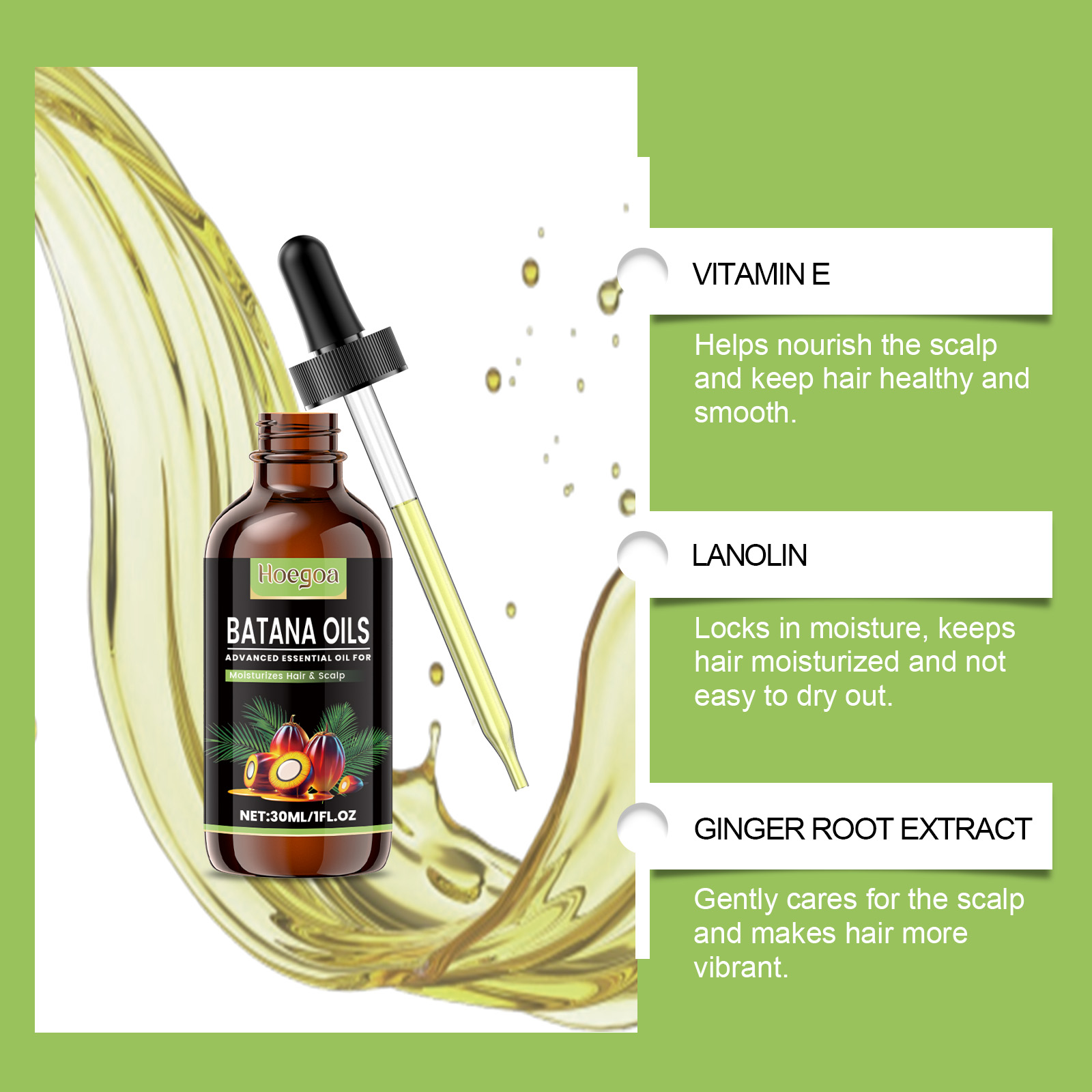 Batana Oil for Hair Growth Rev - огляд і ціна Hair Care Natur