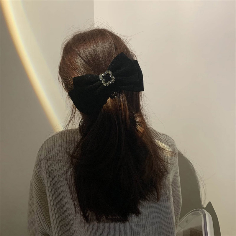 Brand New Black Velvet Big Bow - огляд і ціна Hair Care Luxury Brands