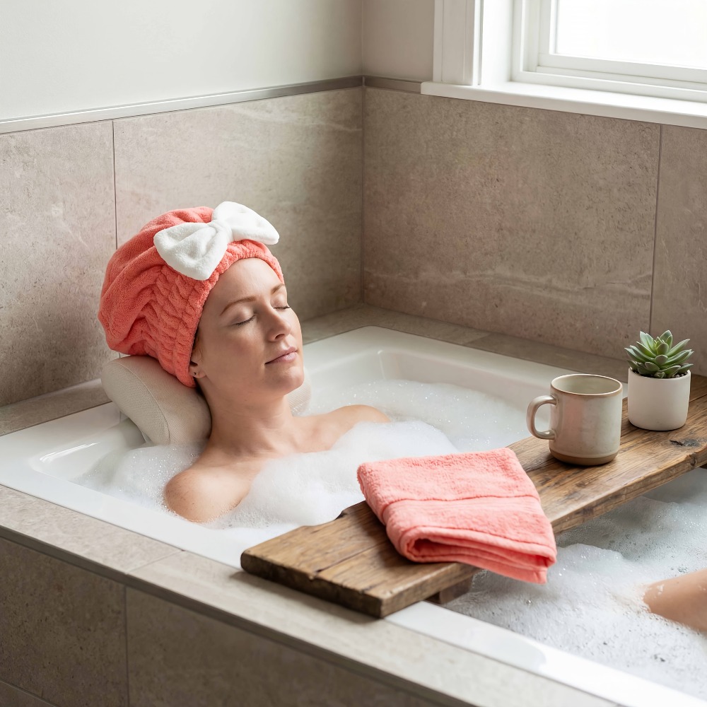 Microfiber Hair Drying Cap, Qu - огляд і ціна Hair Turban Towel