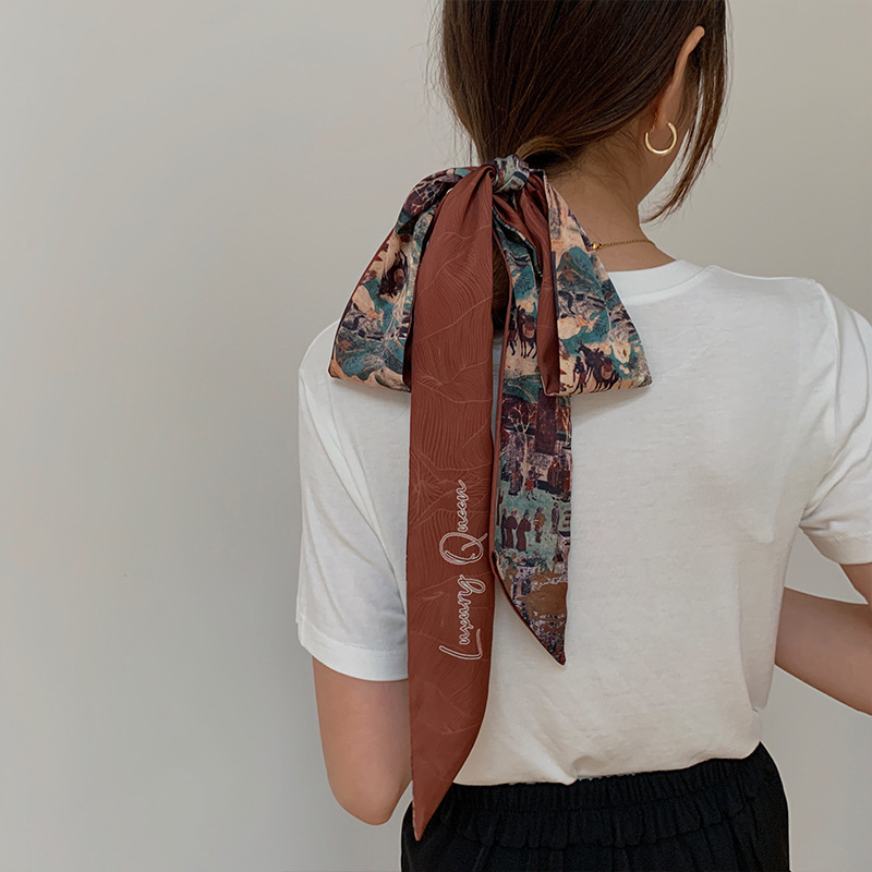 Luxury Hair Scarf Women Silk L - огляд і ціна Hair Care Luxury Brands