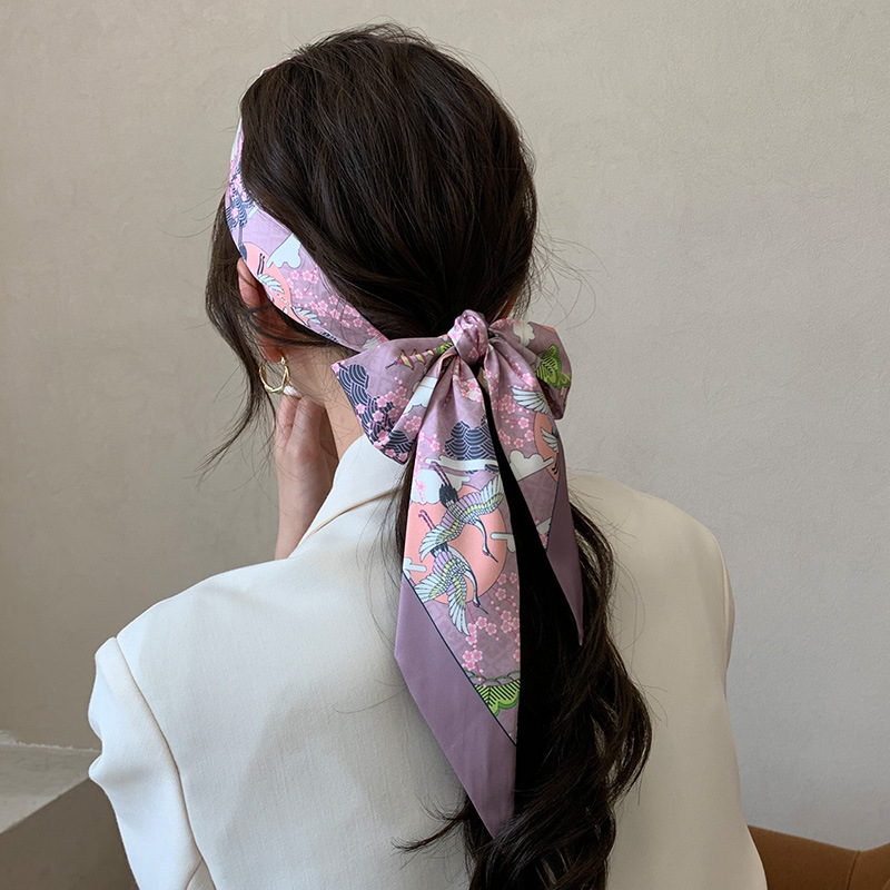 Luxury Hair Scarf Women Silk L - огляд і ціна Hair Care Luxury Brands