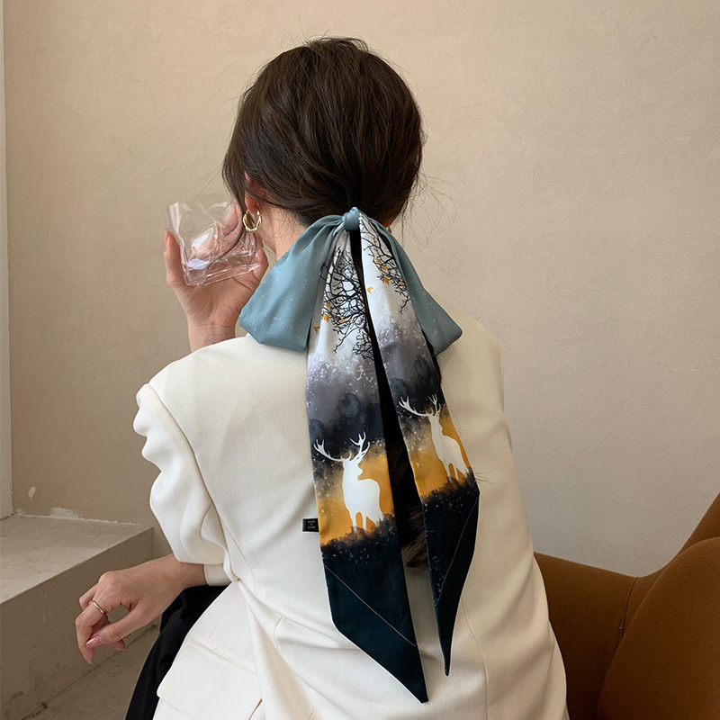 Luxury Hair Scarf Women Silk L - огляд і ціна Hair Care Luxury Brands