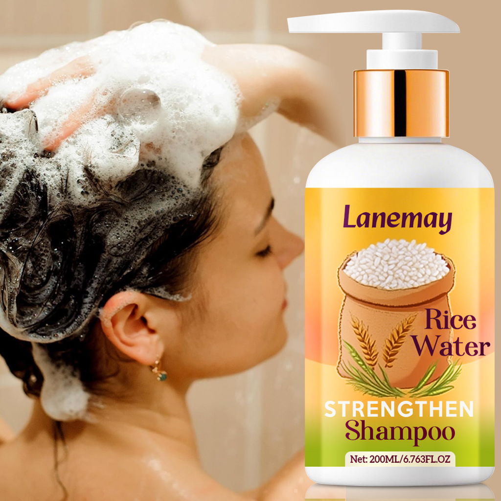 Rice Water Strengthen Shampoo  - огляд і ціна Hair Care With Rice Water