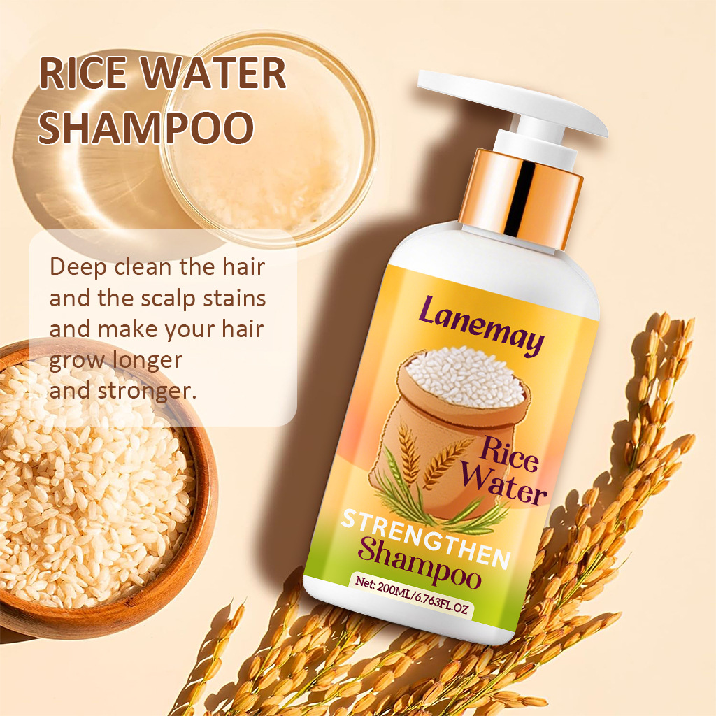 Rice Water Strengthen Shampoo  - огляд і ціна Hair Care With Rice Water