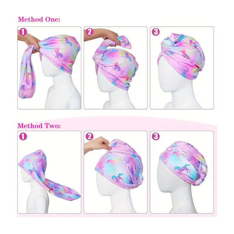 1 Pc Water-Absorbing Quick-Dry - огляд і ціна Hair Turban Towel