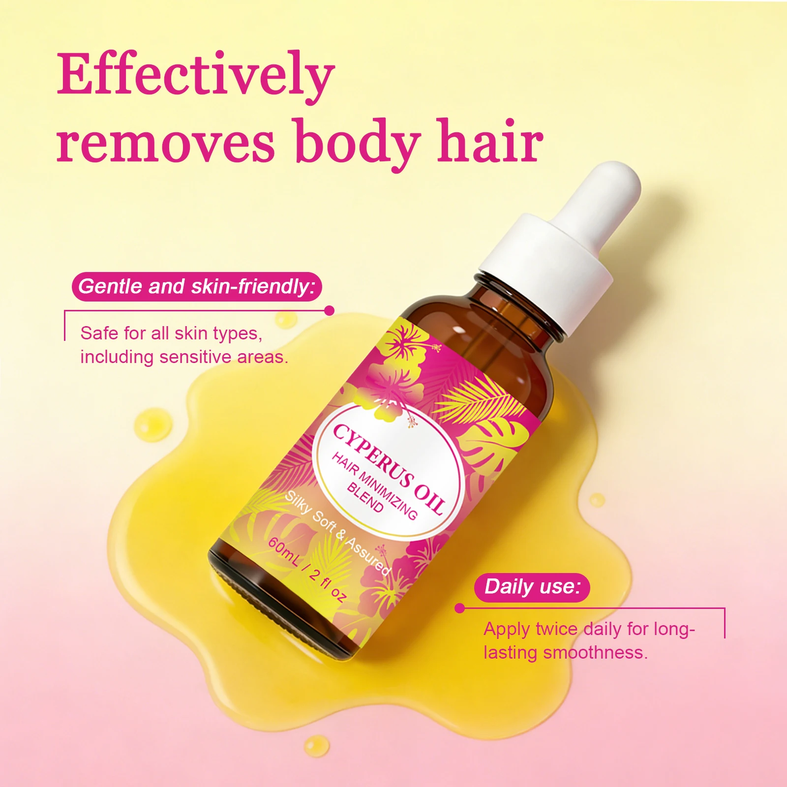 Cyperus Natural Body Oil 60ml  - огляд і ціна Hair Care Vegan