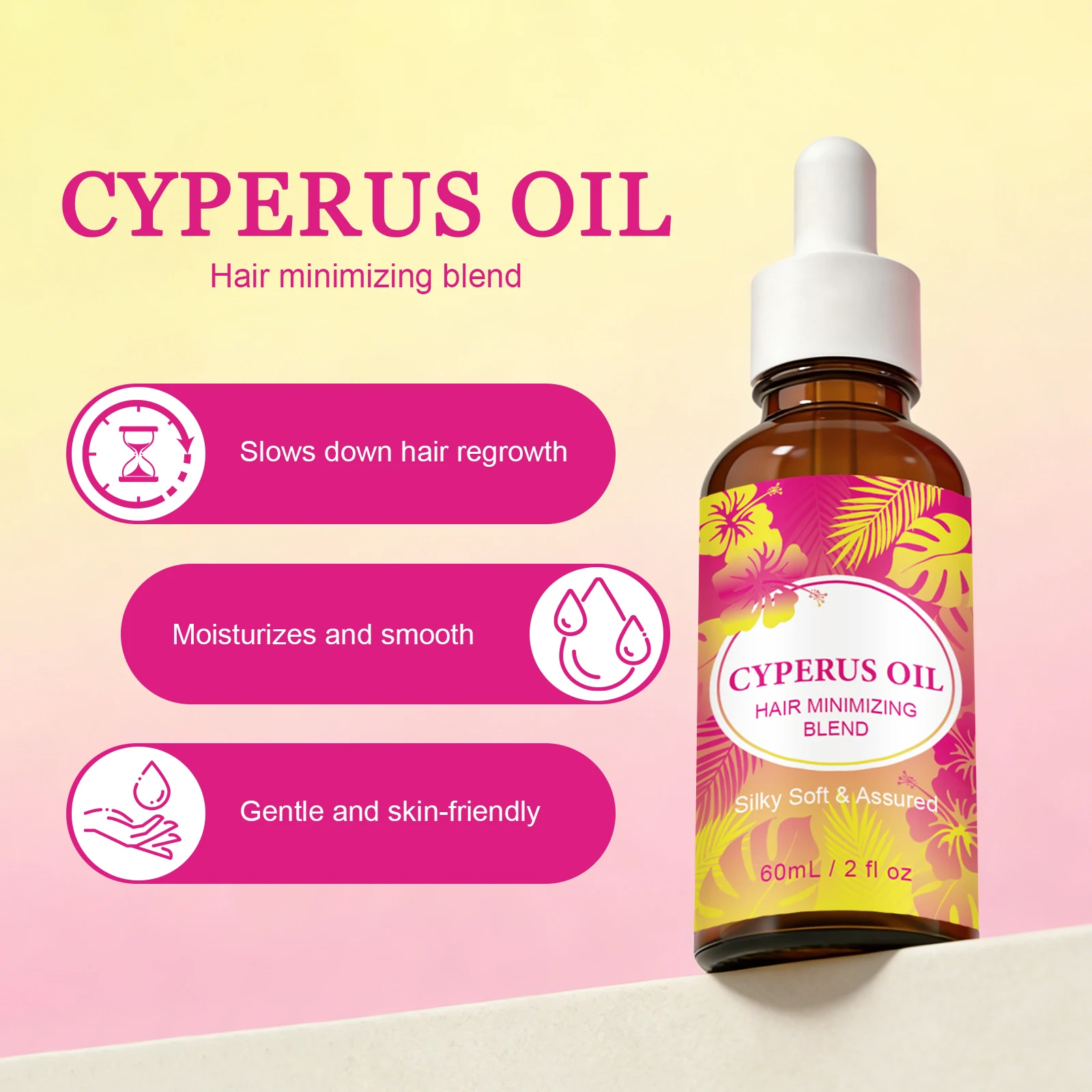 Cyperus Natural Body Oil 60ml  - огляд і ціна Hair Care Vegan
