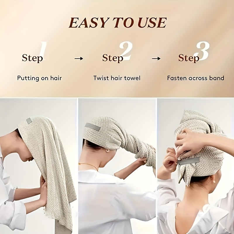 Women's Quick-Dry Hair Towel W - огляд і ціна Hair Turban Towel