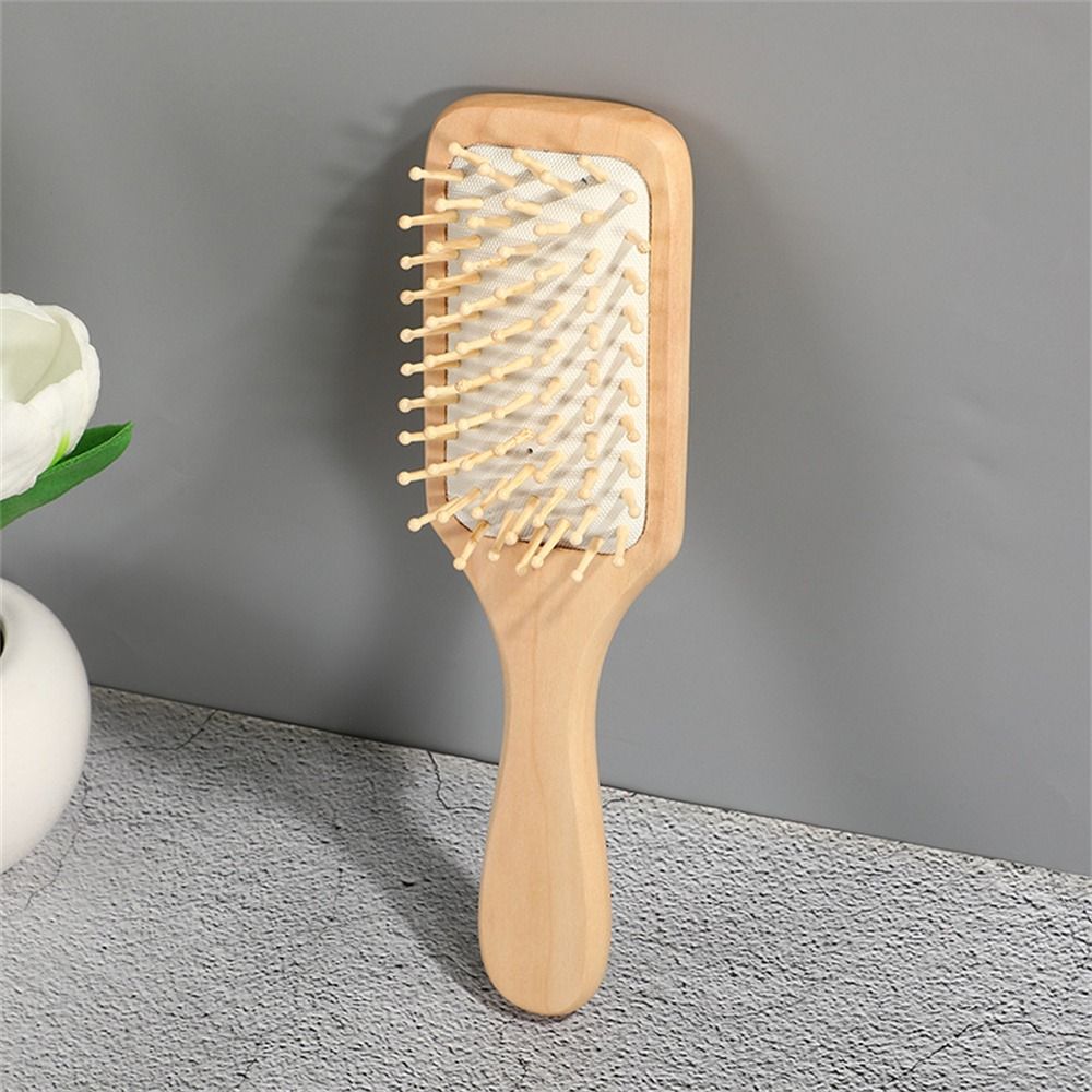 Professional Air Cushion Wood  - огляд і ціна Bamboo Hair Brush