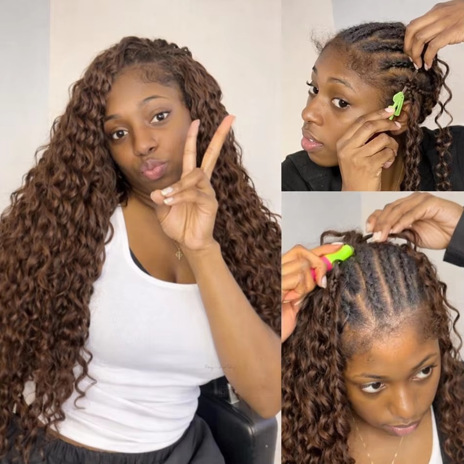 Smilegirl  Deep Wave Crochet H - огляд і ціна Crochet Braiding Hair
