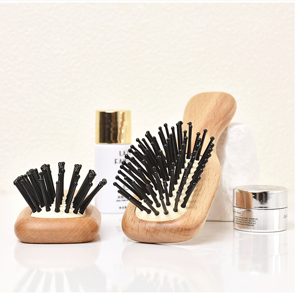Bamboo And Wood Hair Brush, Po - огляд і ціна Bamboo Hair Brush