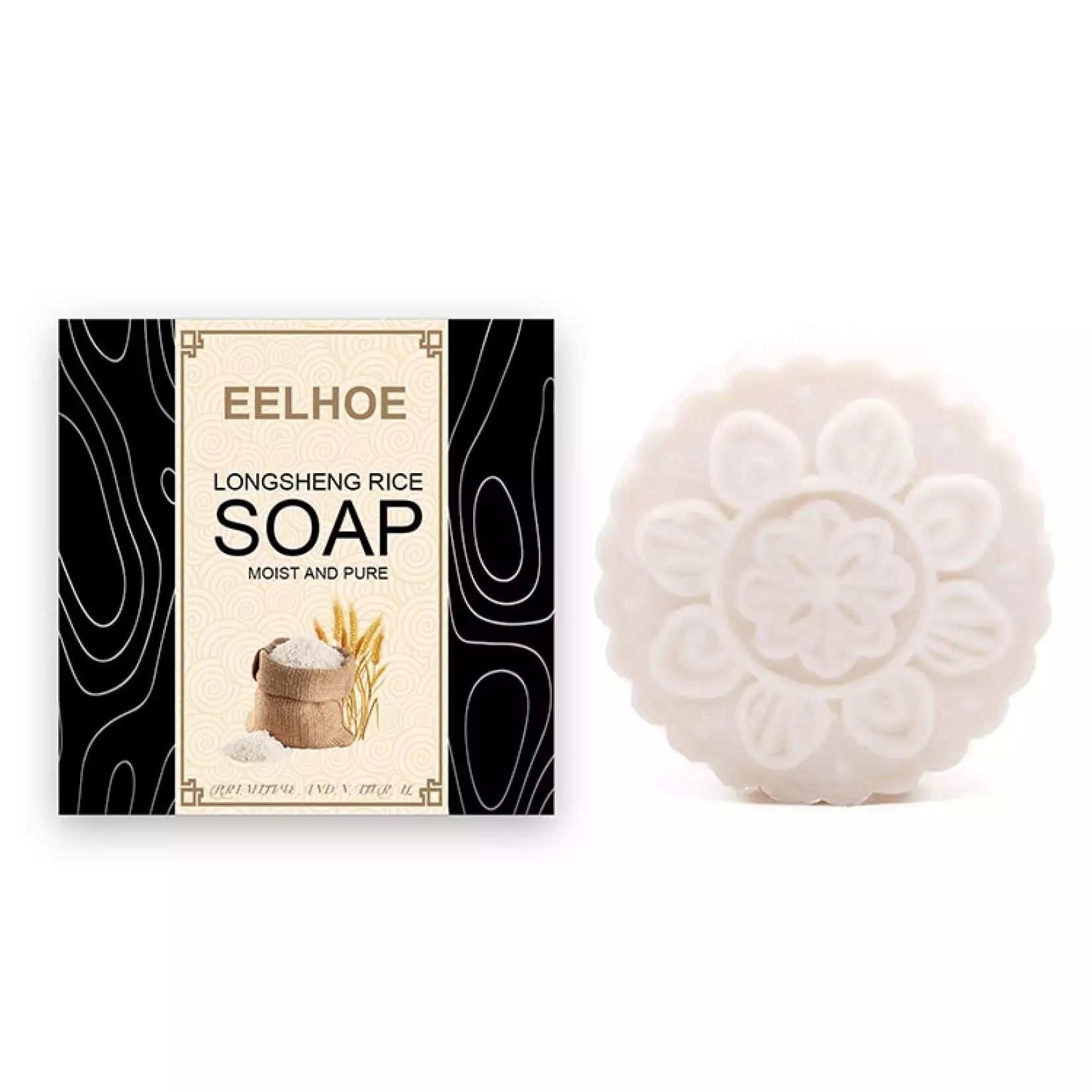 EELHOE Rice Soap Shampoo Handc - огляд і ціна Hair Care With Rice Water