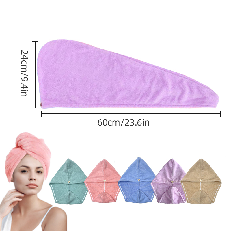 Microfiber Hair Towel Wrap for - огляд і ціна Hair Turban Towel