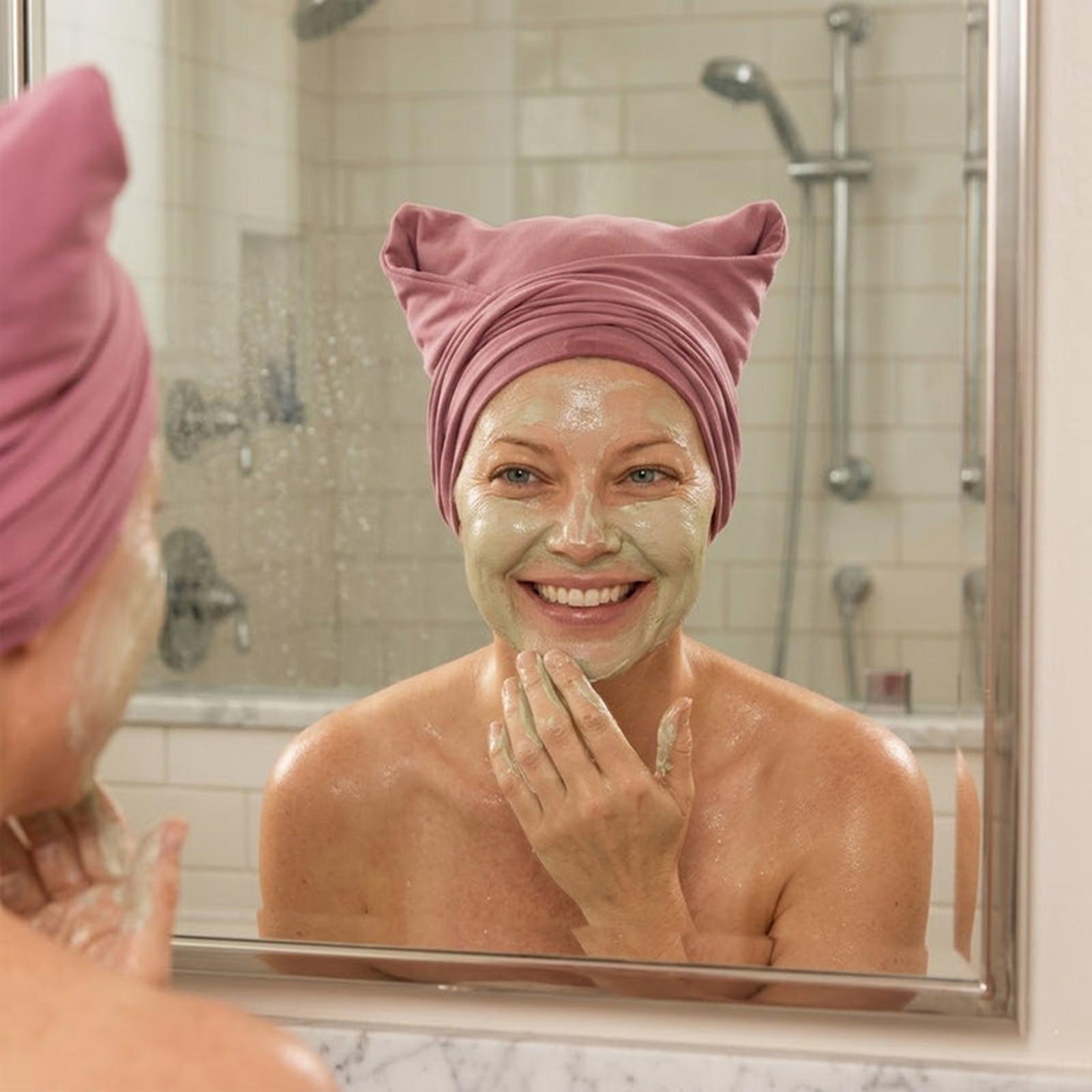 Soft Absorbent Hair Turban Tow - огляд і ціна Hair Turban Towel