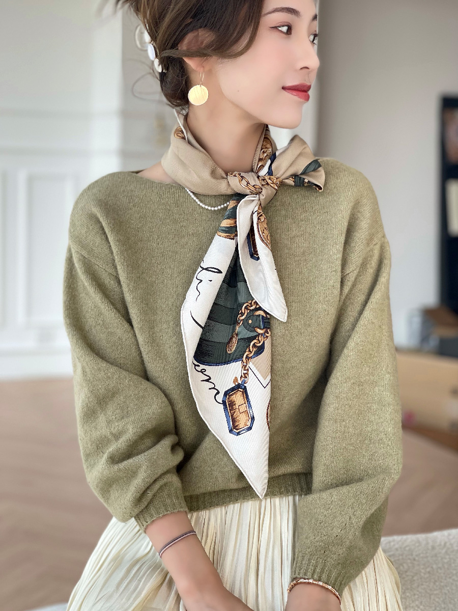 90CM Silk Scarf Women Twill Ba - огляд і ціна Hair Care Luxury Brands